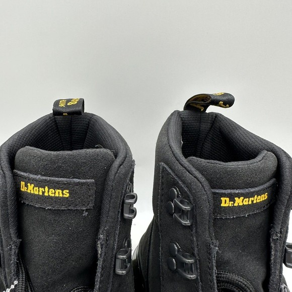 Dr. Martens Women Combs Combat Boots Black Suede Boot Size 9 NEW NWOB (KV12) - Picture 3 of 7
